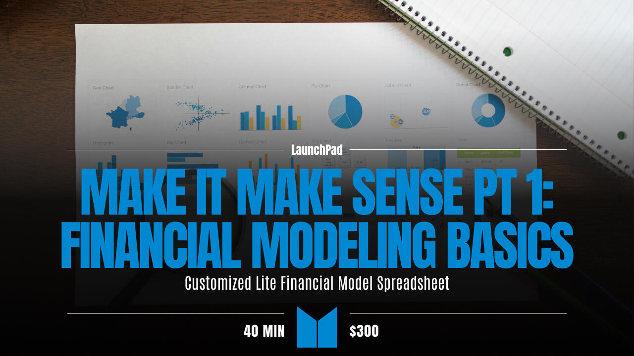 Quickly build and validate your idea with an automated financial model